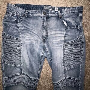 INC International Concepts Men's 40x30 Light Wash Skinny Jeans